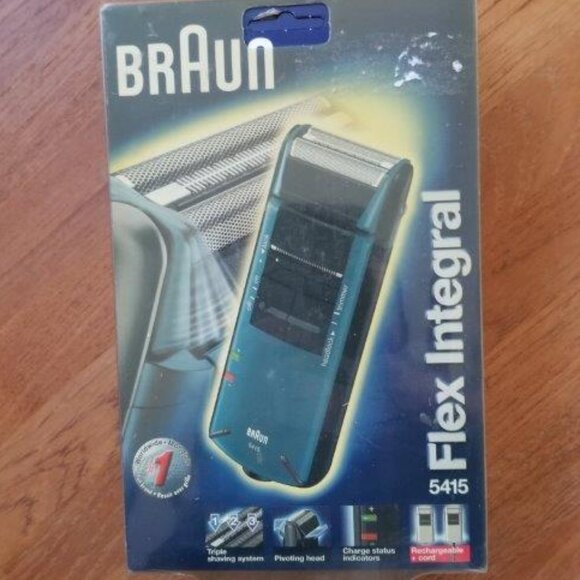 Braun 5415 Rechargeable Flex Integral Pivoting Head Shaver